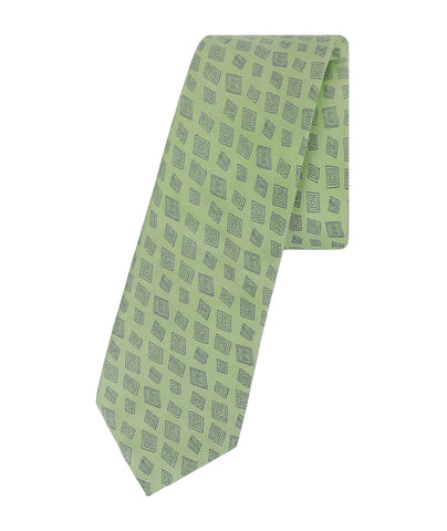 Green Squiggly Tie