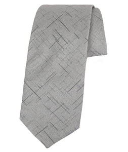 Grey Strokes Tie