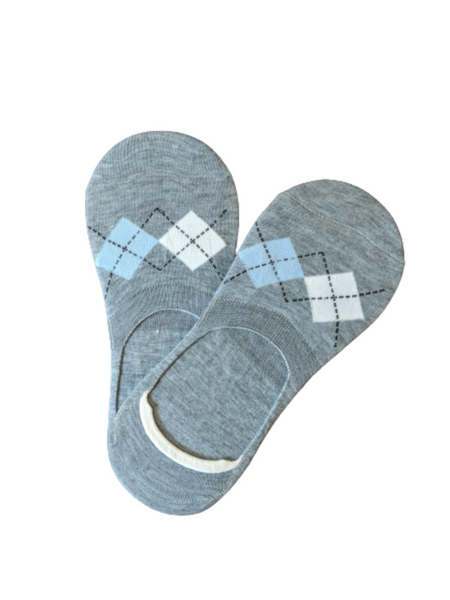 Formal Blue Loafer Socks