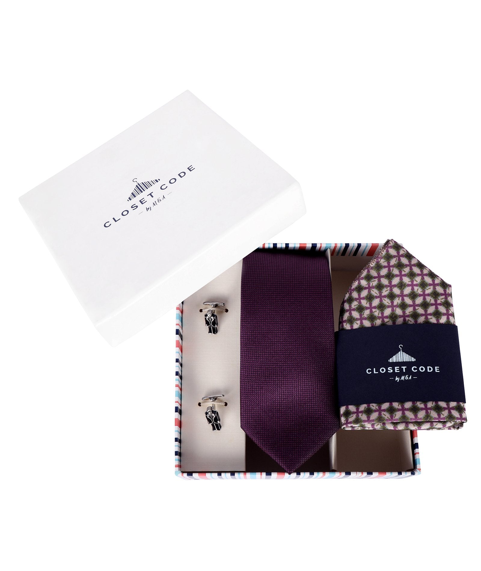 Purple Shimmer Dapper Man Gift Set