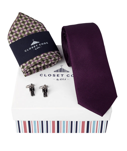 Purple Shimmer Dapper Man Gift Set