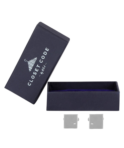 Square with Stud Cufflink